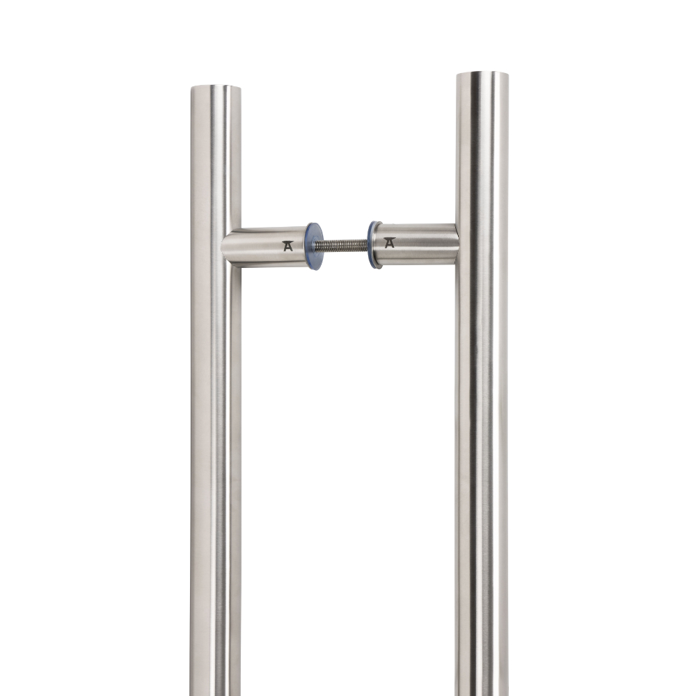 From the Anvil Marine 316 Satin Stainless Steel T Bar Handle (Back to Back Fixings) - 600mm